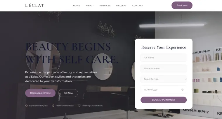 Luxury Salon preview